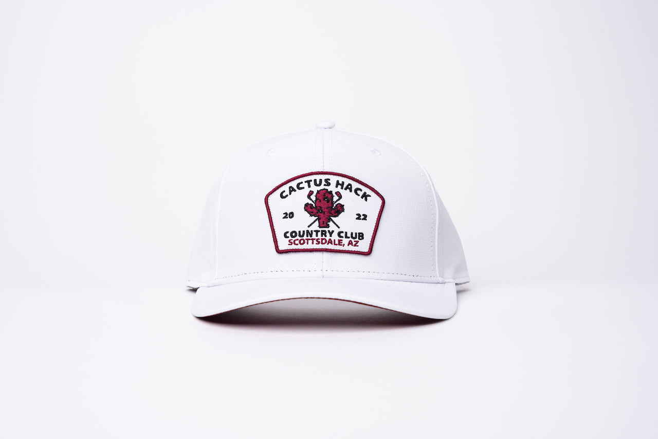 Cactus Hack Country Club Hat (White)