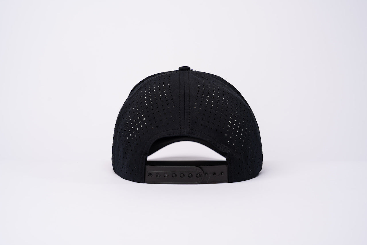 Mascot Performance Hat - Black/ White