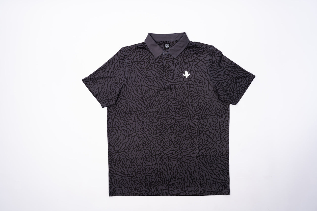 Elephant Print Polo