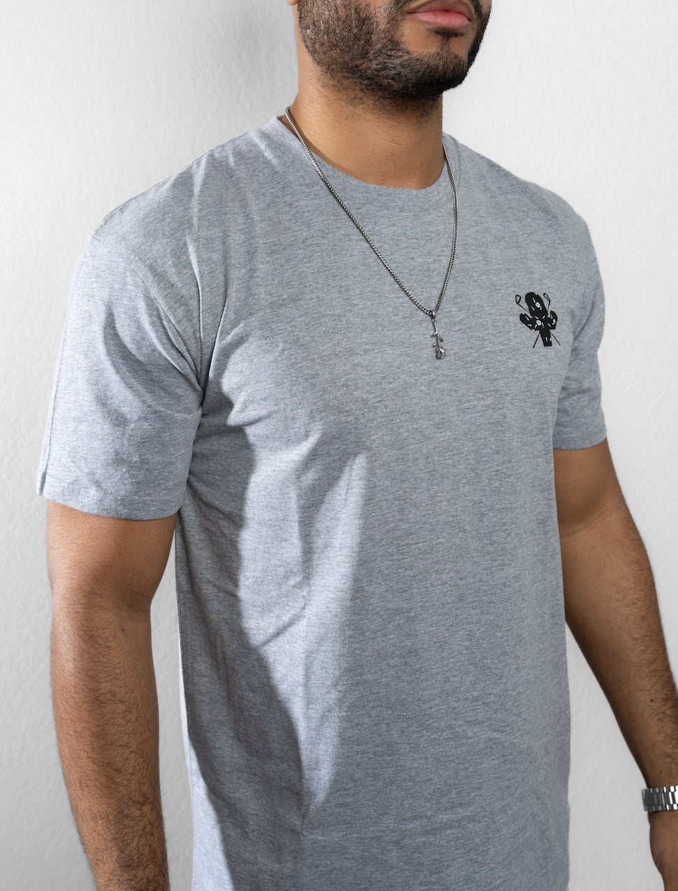 Cactus Hack Logo T-Shirt - Grey