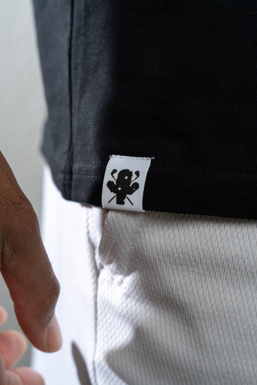 HACK Key Tag Print - Black