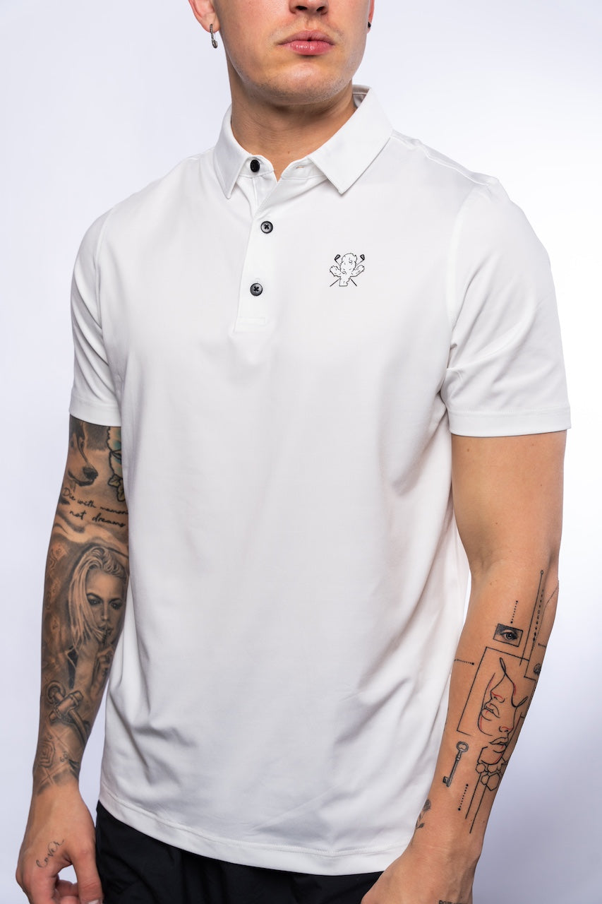 Country Club Polo - White