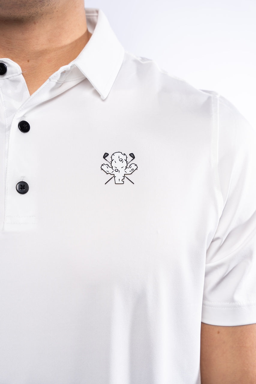 Country Club Polo - White