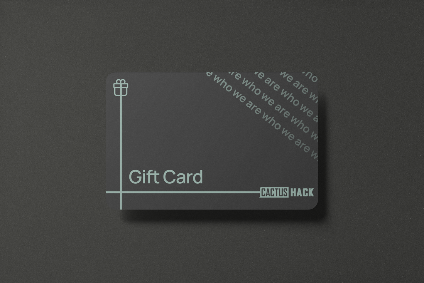 Cactus Hack Gift Card