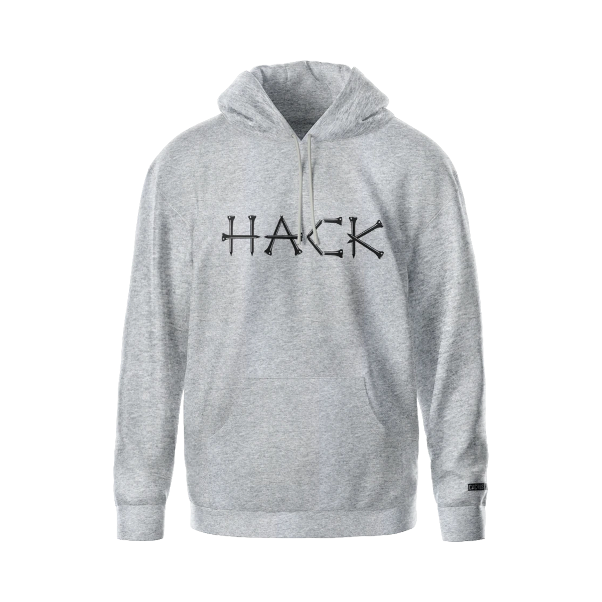 Broken Tees Hoodie (Heather Grey)