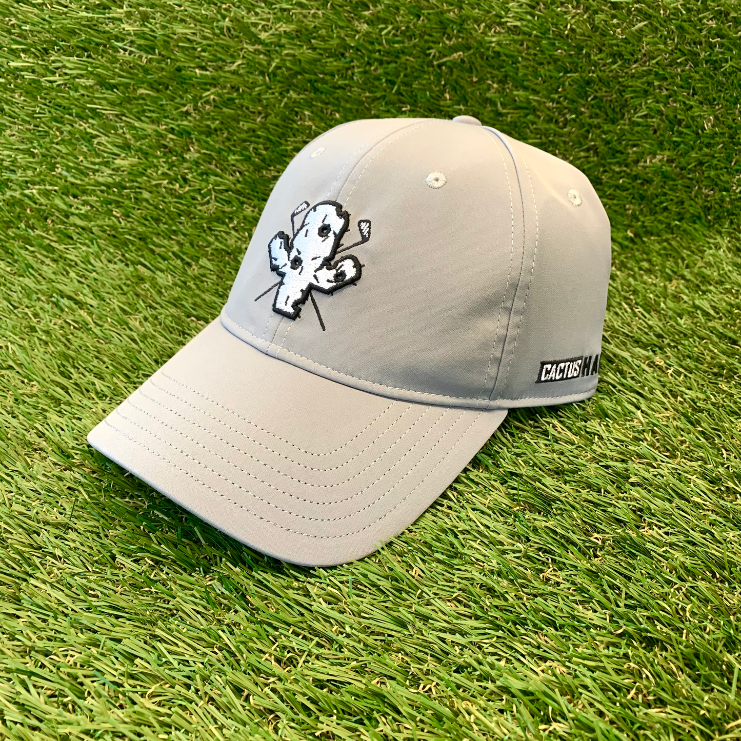 Mascot Dad Hat - Grey/White