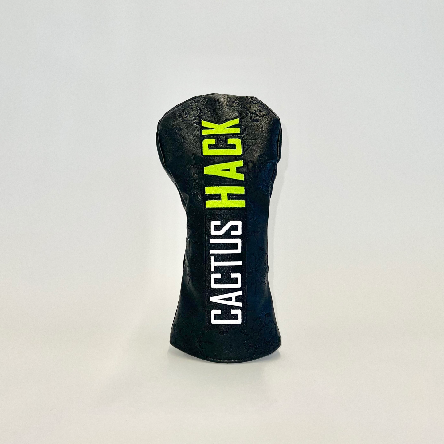Block Text Driver Headcover